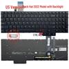 Compatible with Lenovo Legion 5 Pro 16IAH7H, 16ARH7H, Legion Pro 5 16IRX8 Keyboard