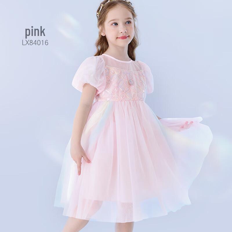 Disney Girls  Summer Elsa Princess Mesh Dress 150