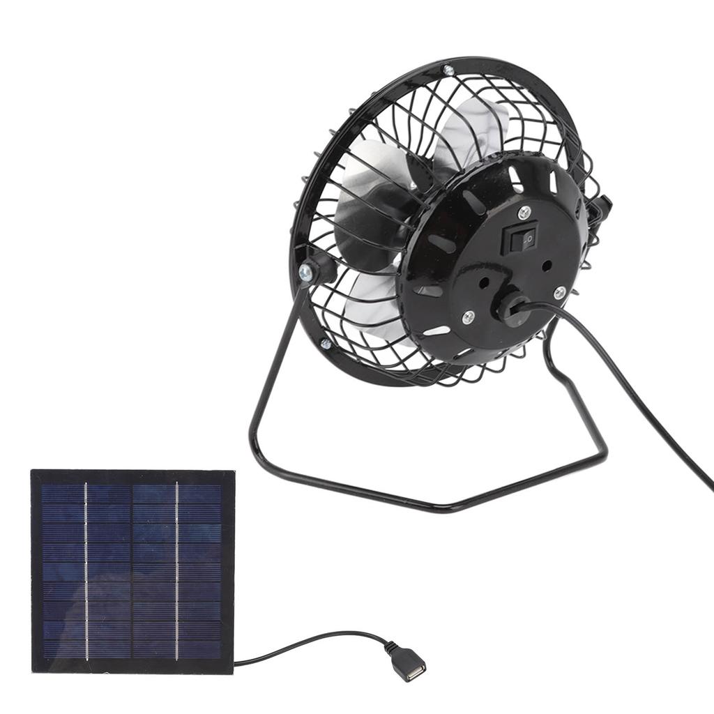 Photovoltaik-Solarmodul-Set Belüftungssystem Mini Tragbarer USB-Kühlventilator 5v 2.5w