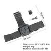 For Action Camera Headband Three-strip Glue Fixed Headband Gopro DJI Quick-release 360-degree Anti-slip Headband