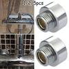 Eenvoudige Installatie Doucheslang Hoofd Adapter 3/4 Binnendraad naar 1/2 Buitendraad Chroom