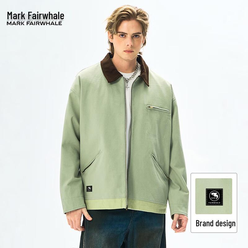 

Mark Hua Fei Men s Retro Workwear Jacket 2XL