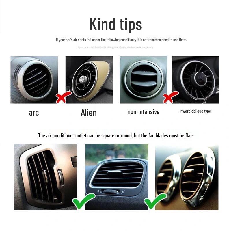360° Rotating Telescopic Car Vent Phone Holder