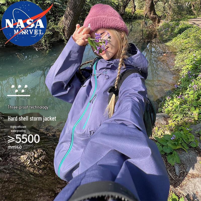 

NASA MARVEL Men s Outdoor Hooded Jacket L