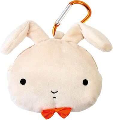 Tees Factory Pelúcia Zíper Mascote Coelho Crayon com Mosquetão Shin-chan Nene's (KS-5546405NU)