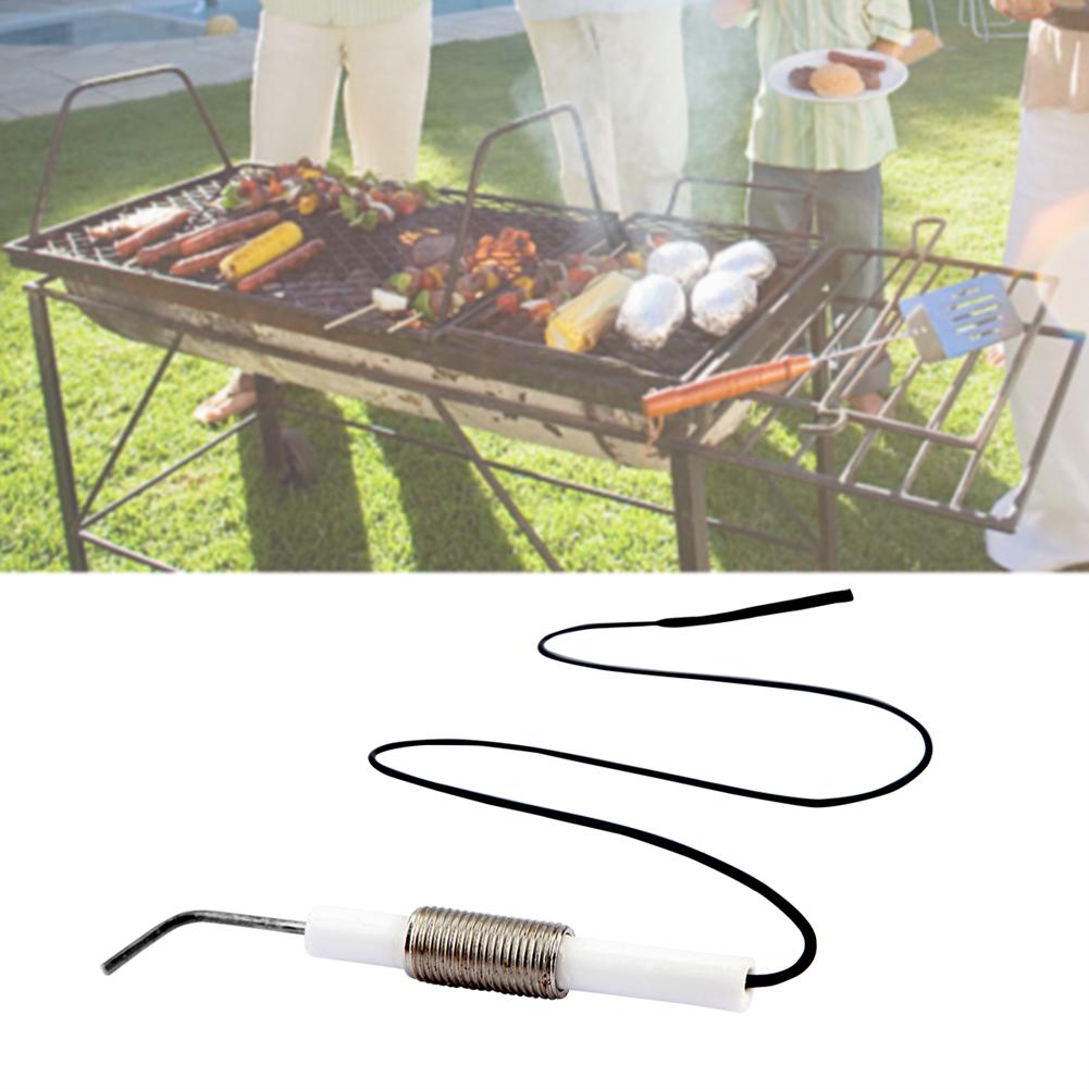 Igniter Electrode, 11.8 Inch   Ignition Wire Probe M10 Thread Replacement Ignitor Kit for Gas Grill BBQ Oven Heater Stove