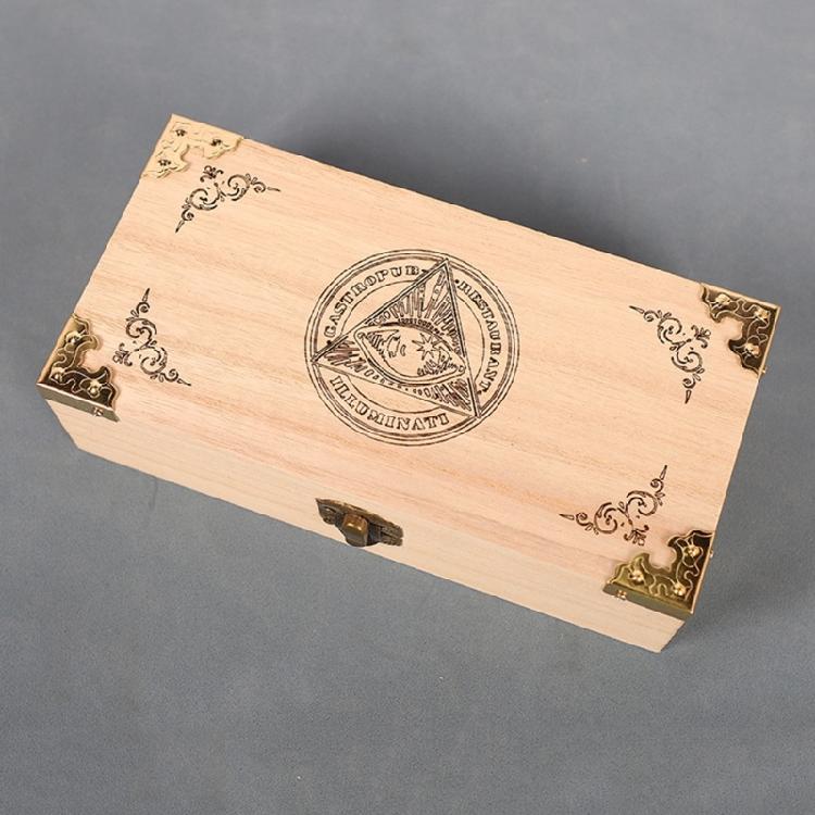 Wood Box Playing Cards Case Packing Poker Bridge Wood Box Poker Card Container