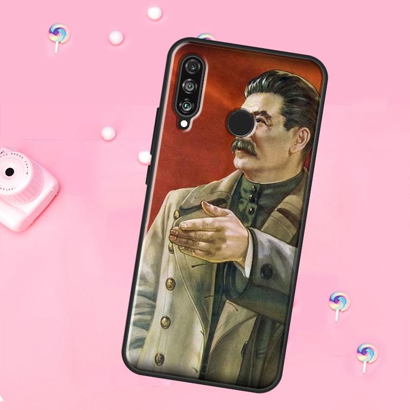 

Russian Commander Stalin For Huawei Nova 12i 7i 8i 11i 12s Y73 Y70 Y90 Y60 Y72 Y61 Y91 9 10 SE P30 Pro P40 Lite Case Huawei P30 Pro
