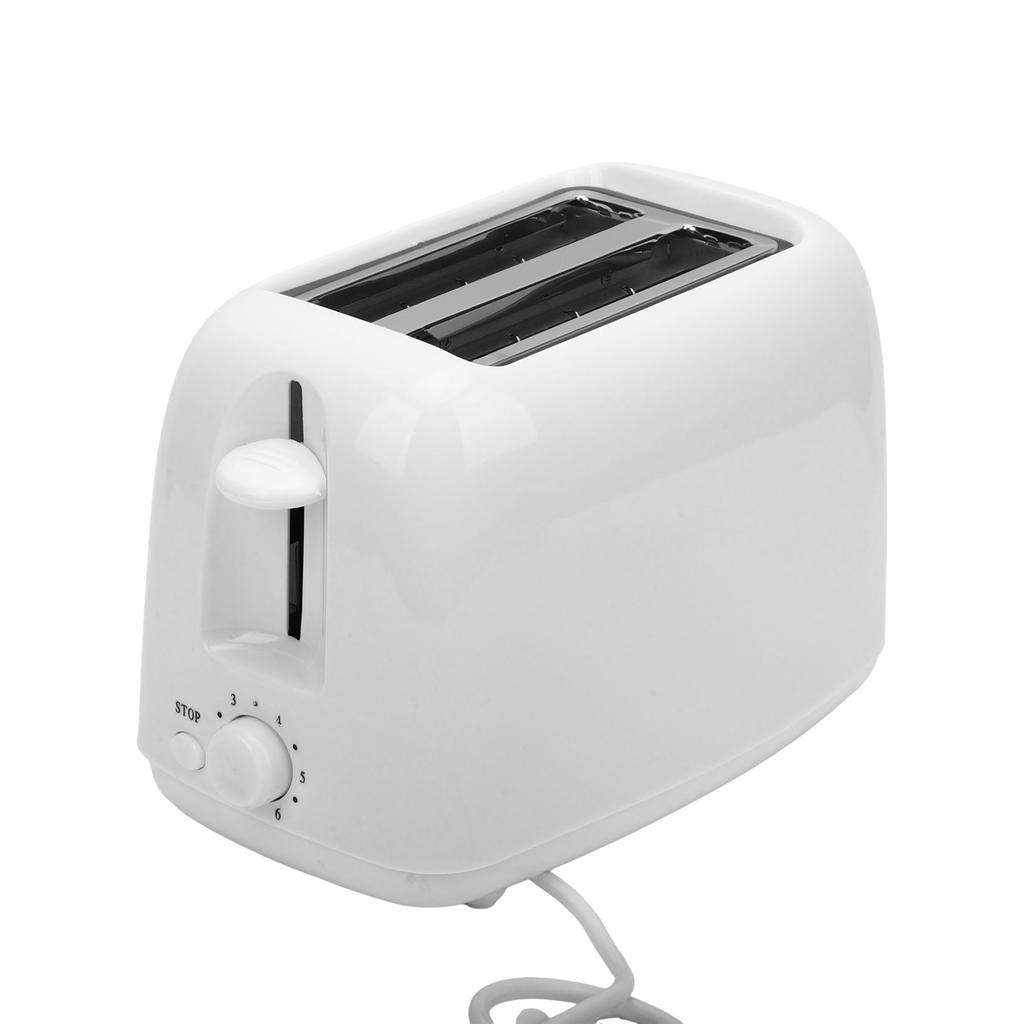 2   Toaster Schmaler Schlitz Toaster 7 Bräunungsstufen Herausnehmbare Krümelschublade Brot Waffeln Bagels Kleines Küchengerät für Zuhause Wohnungen Wohnheime Camping