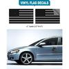 American Flag License Plate For Front Bumper, Black Aluminum Car Tag Frame Cover With 3D Embossed USA Flag Pattern, With Screws, Metal Decals