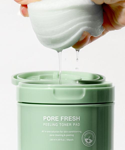 Mizon Pore Fresh Peeling Toner Pad 60 Stück