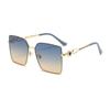 Stylish Stryle Square Frame Sunglasses For Women Summer Outdoor Protection Sun