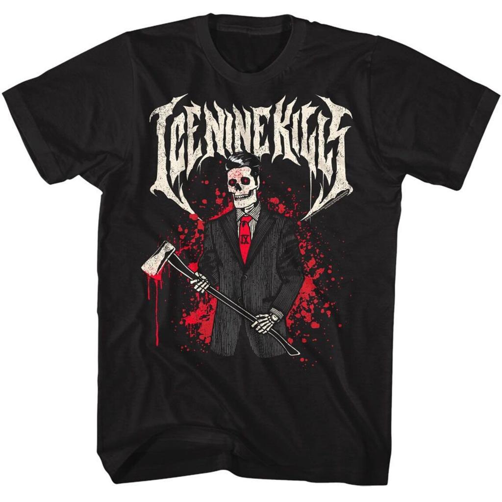Hot Sale Ice Nine Kills The Silver Scream Rock Band T-Shirt Men Women O-Neck New In Loose Casual Oversized Top Streetwear Hip Hop Summer New Tee