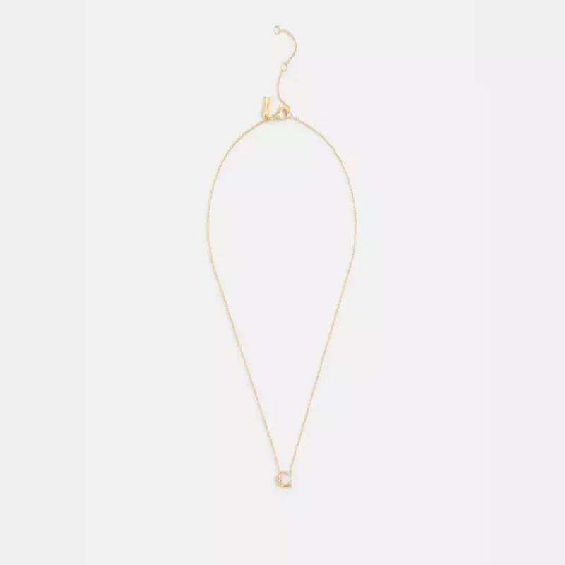 COACH Original design necklace for women gold