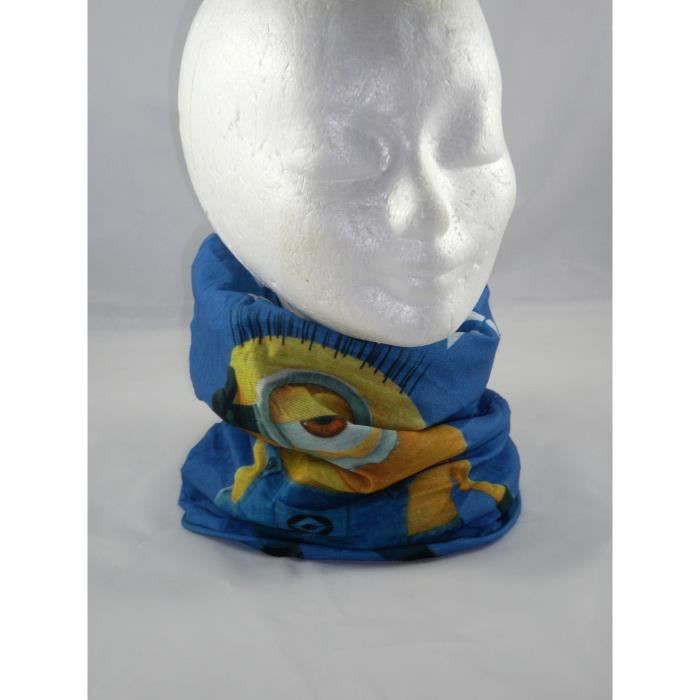 Cache Cou - Minion - Snood n°1 - 100% Polyester - Taille Unique - Hiver