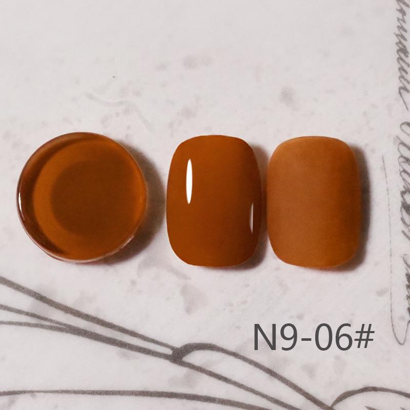 

Lemon Yellow Nail Gel 2024: Milky Pumpkin Color, Skin-Tone Enhancing, Salon Special