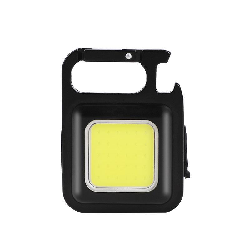 Portable USB Mini Keychain Light: High-Brightness COB for Camping, Emergency, and Outdoor Use