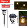 Energysaving Solar Garden Path Light With Motion Detection For Yard And Patio