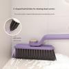 1Pc Multi angle rotating toilet brush set, independent plastic handle, V-shaped bristles, deep seam cleaning