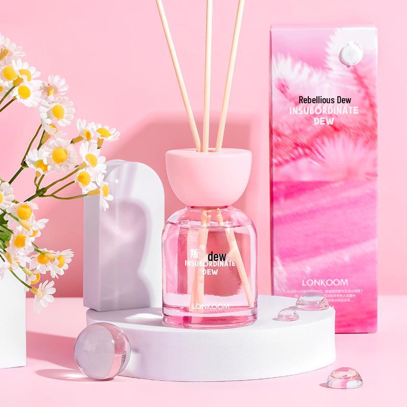 

Langjin Ротанговый Безпламенный Аромадиффузор - Долговечное Удаление Запахов в Помещении и Легкий Аромат для Спальни 140ml