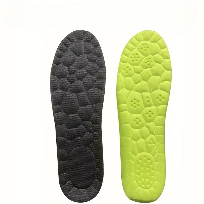 

1 пара легких и мягких стелек для, мягкие, эластичные и дышащие, спортивная обувь и повседневные стельки, удобные и не утомляющие ноги EU43-44(270mm/10.63inc чёрный