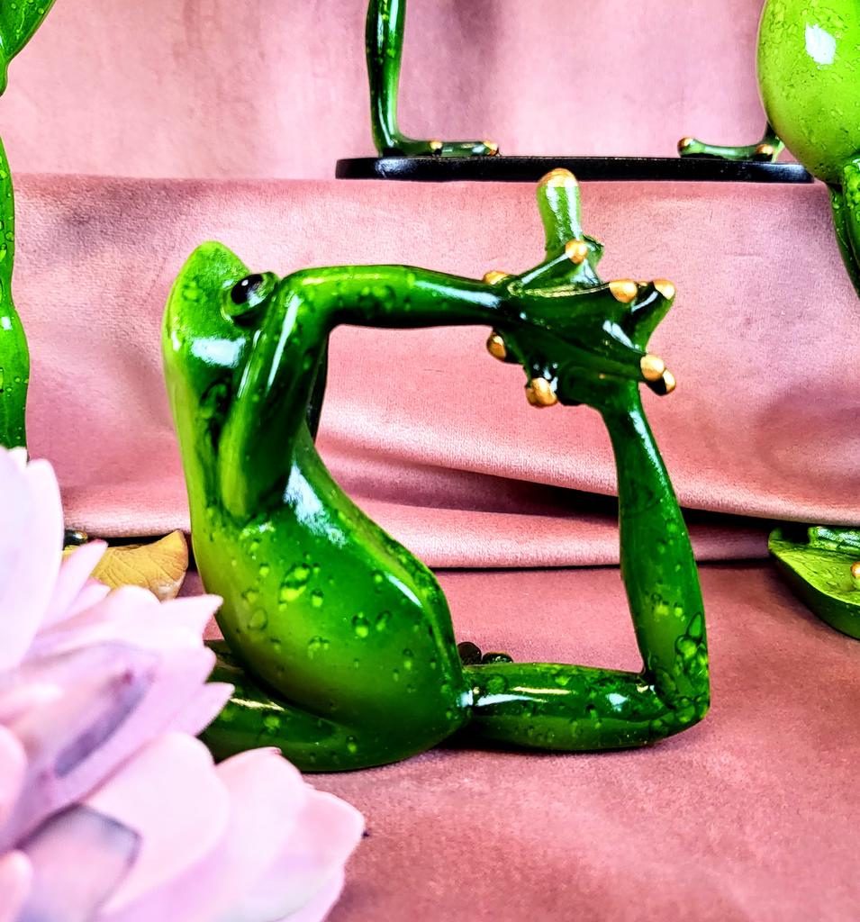 Frog Yoga Figurine 9.5cm