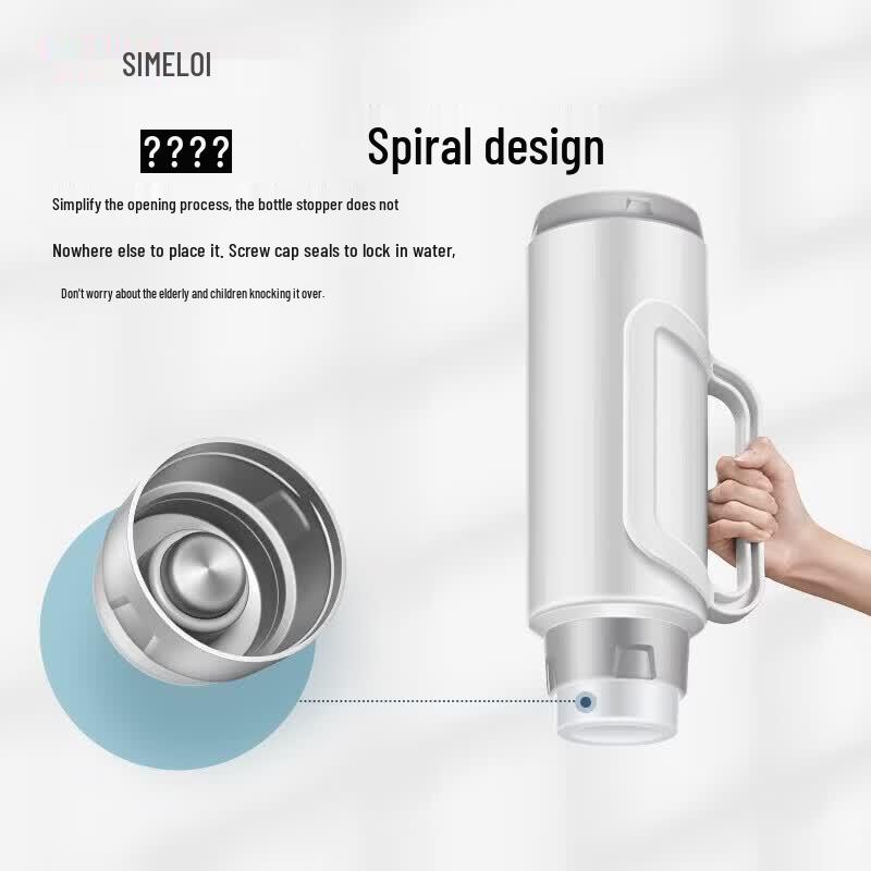 Schmeler Elegant Blue 2L Air Pressure Thermos