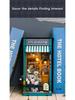 Hongda 3D Bookstore Bookend Model Kit: Adult Decompression Toy Gift