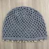 1Pc Sequined Pearl Hat, Handmade Knitted Hollow Thin Breathable Versatile Beanie Hat