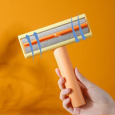 Pet Saç Rulo Sökücü Lint Fırçası 2 Yollu Köpek Kedi Tarak Aracı Uygun Temizlik Köpek Kedi Kürk Fırça Tabanı Ev Mobilyaları Kanepe Giydirin