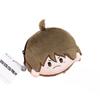 1Pc 10CM Kawaii Haikyuu Plush Pendant Toy Hinata Shoyo Tobio Kageyama Tadashi Yamaguchi Dolls Coin Purse Keychain Pendant Gift