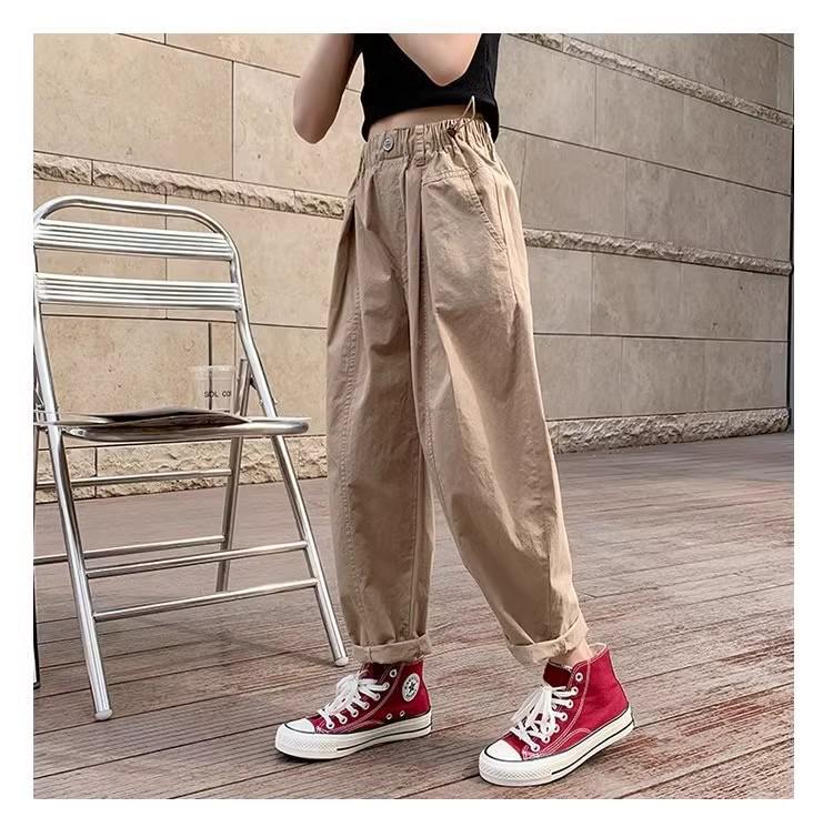 Girls' Quick-Dry Summer Casual Pants 2025 - Loose, Mosquito-Proof for Big Girls