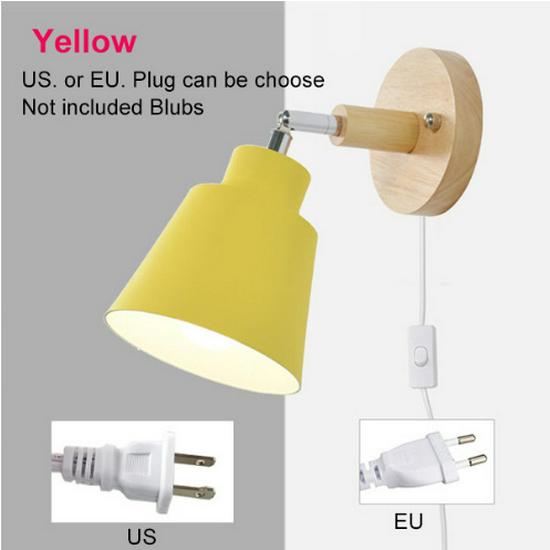 Nordic Creative Solid Wood Wall Lamp for Bedrooms, Hallways, and Children's Rooms