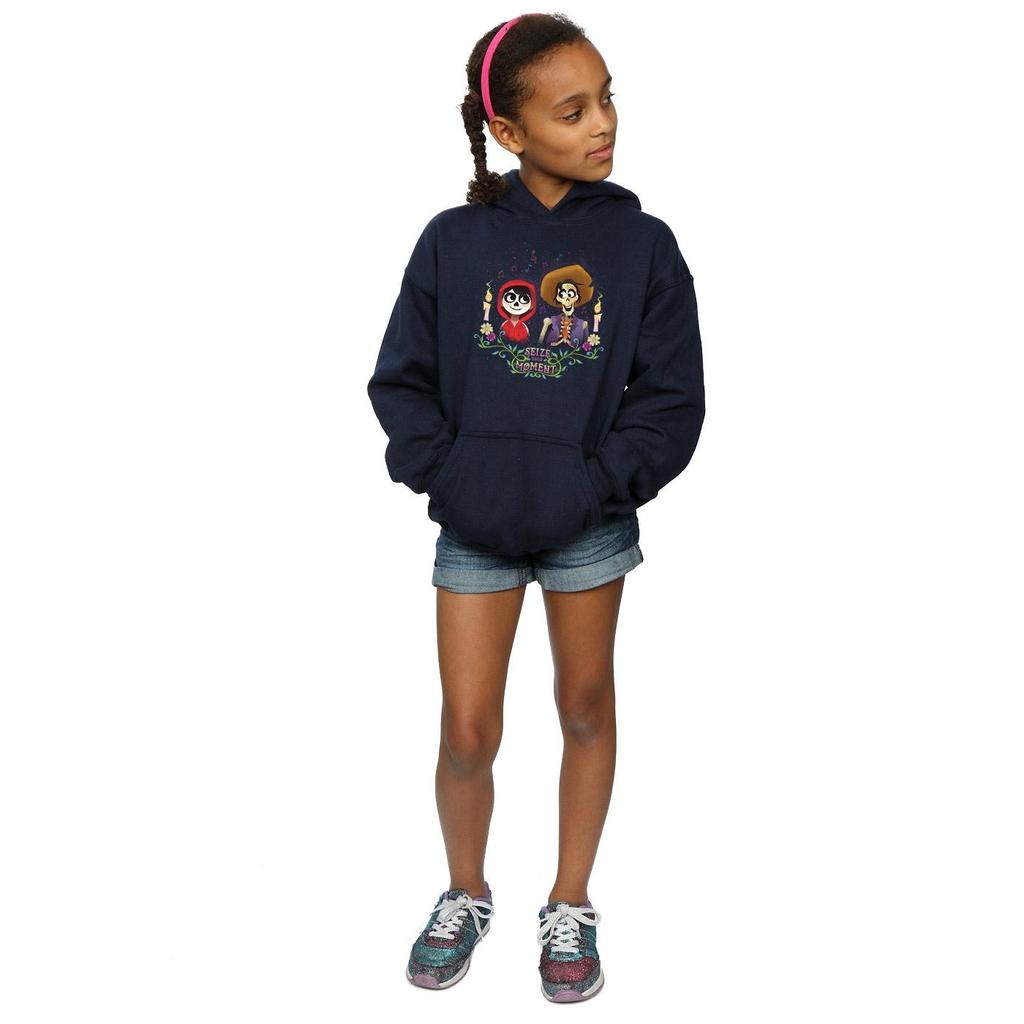 Disney Girls Coco Miguel And Hector Hoodie