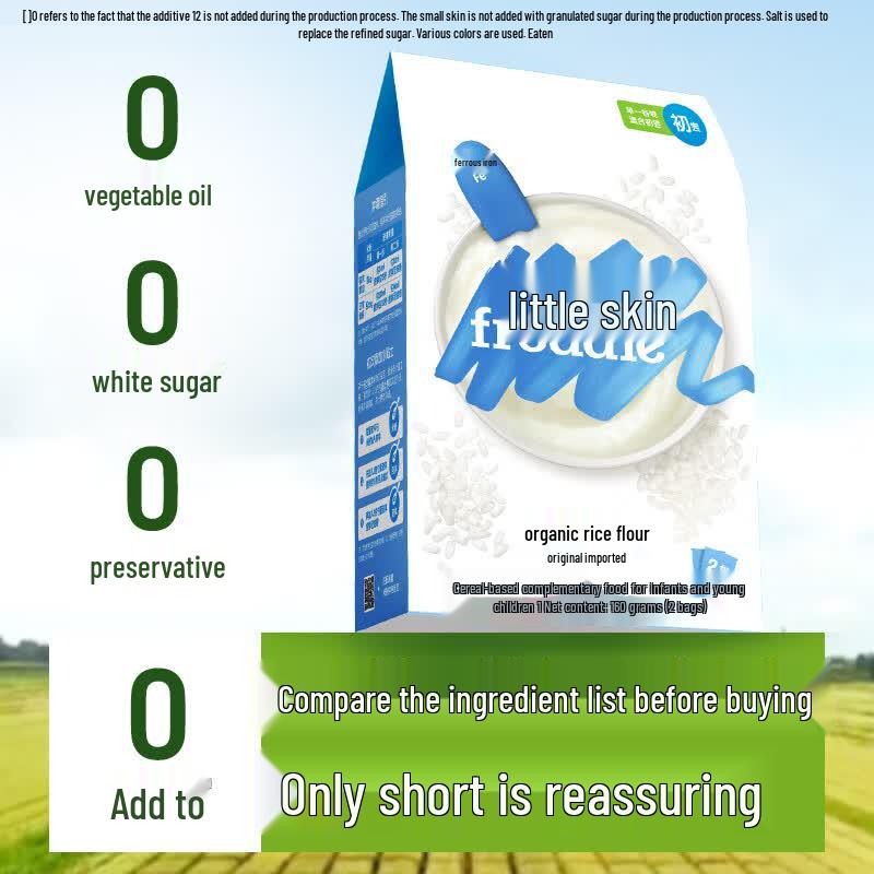 Little Freddie Organic Iron-Fortified Baby Rice Cereal - 6 Months+