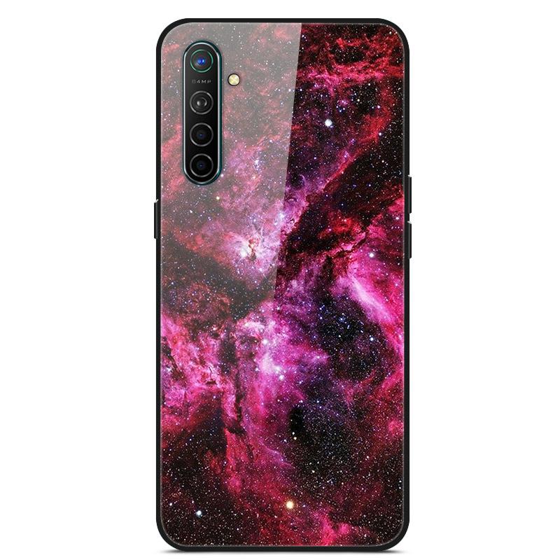For OPPO Realme XT Tempered Glass Case Soft Bumper Hard Funda For OPPO Realme 6 Pro Realme X2 XT Phone Case Realme6 Back Cover