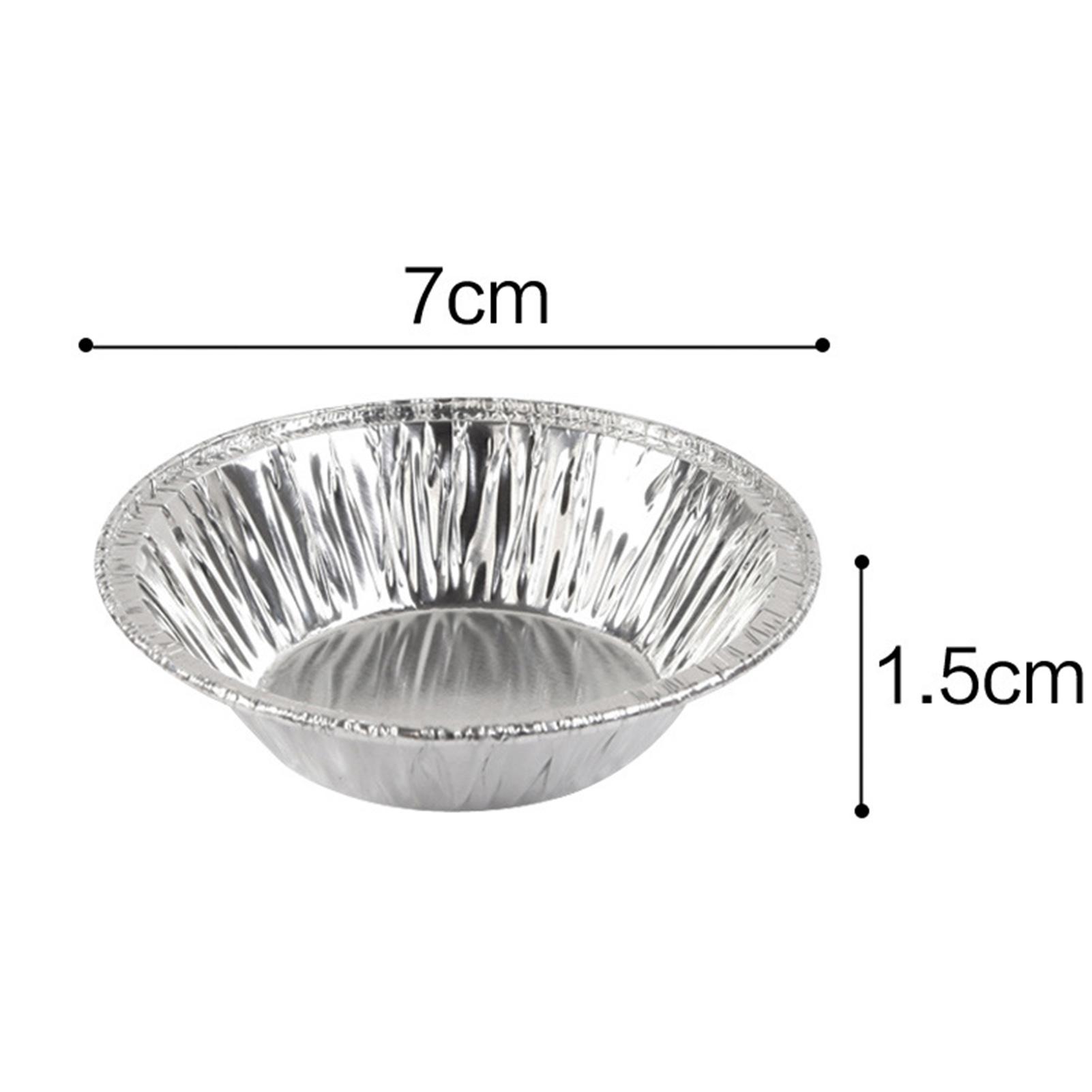 

D7/7.3/8 см противень для яичного тарта, устойчивый к высоким температурам, фольгированный противень для португальского яичного тарта, десерта, пудинга, кухонных принадлежностей для выпечки