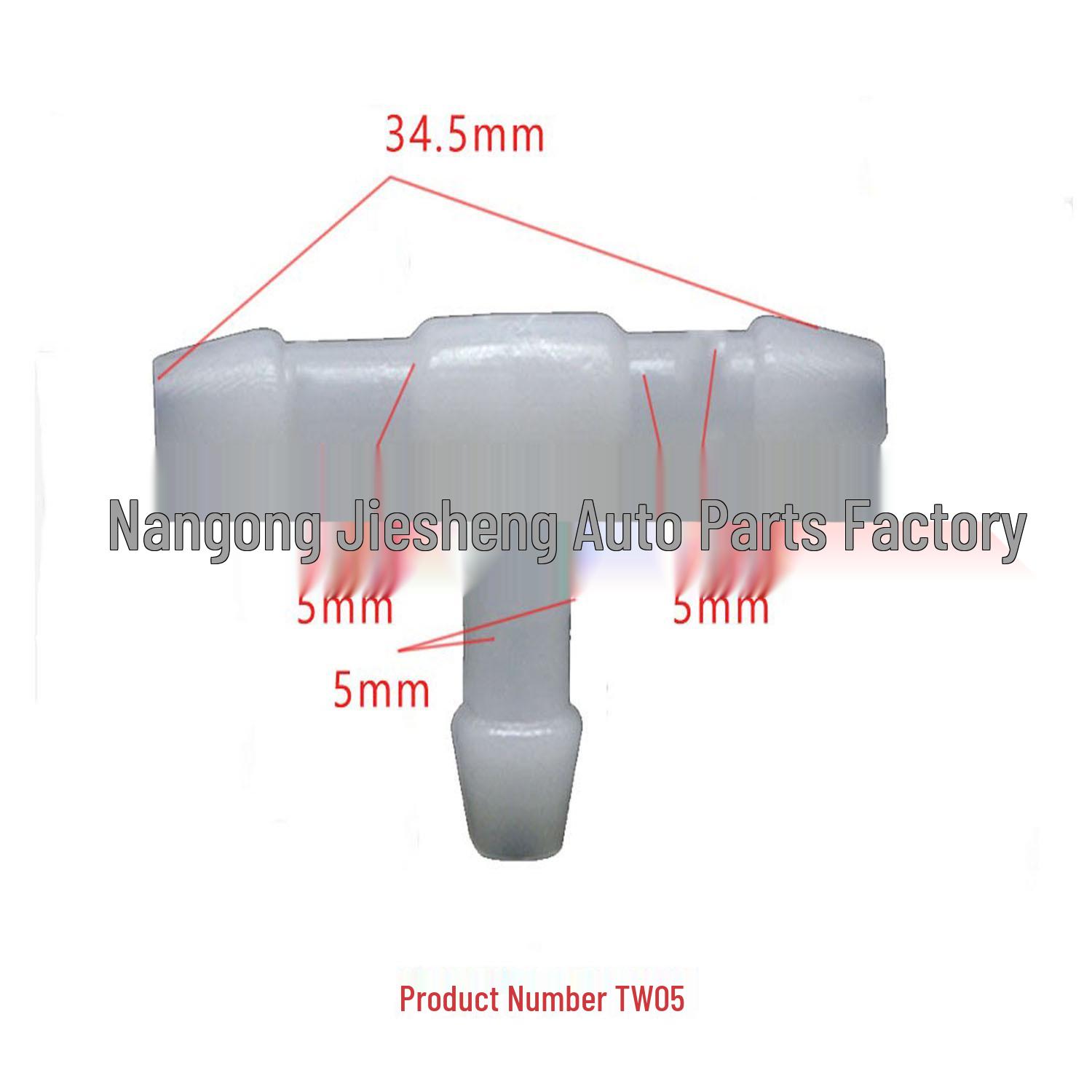 

Автомобильный 3-ходовой соединитель водяного шланга с универсальным крепежным зажимом 5 мм 10000 units