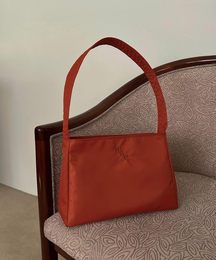 Mucu And Ebony Comfy Bag _ Orange Red