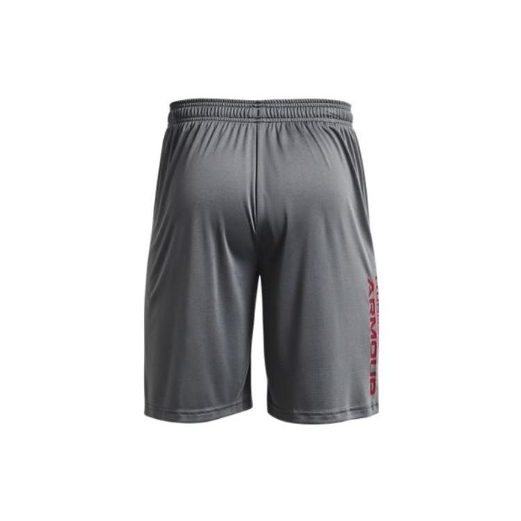 Under Armour Solid Color Casual Straight-Leg Sports Shorts Men Bottoms Grey 1370400-012