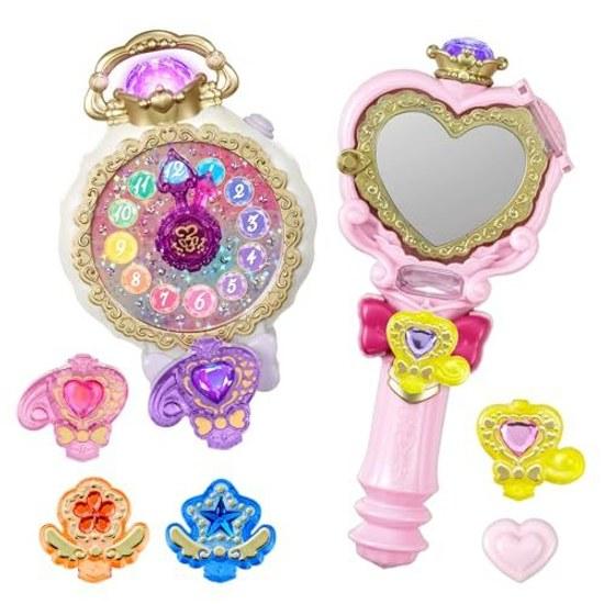 BANDAI Detective Precure Jewel Cure Watch Purikit Mirror Loupe Set Suitable Ages 3 Up