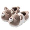 Men's and Women's Winter 2024 Thick-Soled Plush Cotton Slippers - Furry, Cozy, Postpartum Warm Shoes