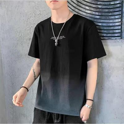 Men's 2024 Summer Loose Fit Short-Sleeved Printed T-Shirt - Trendy Casual Style