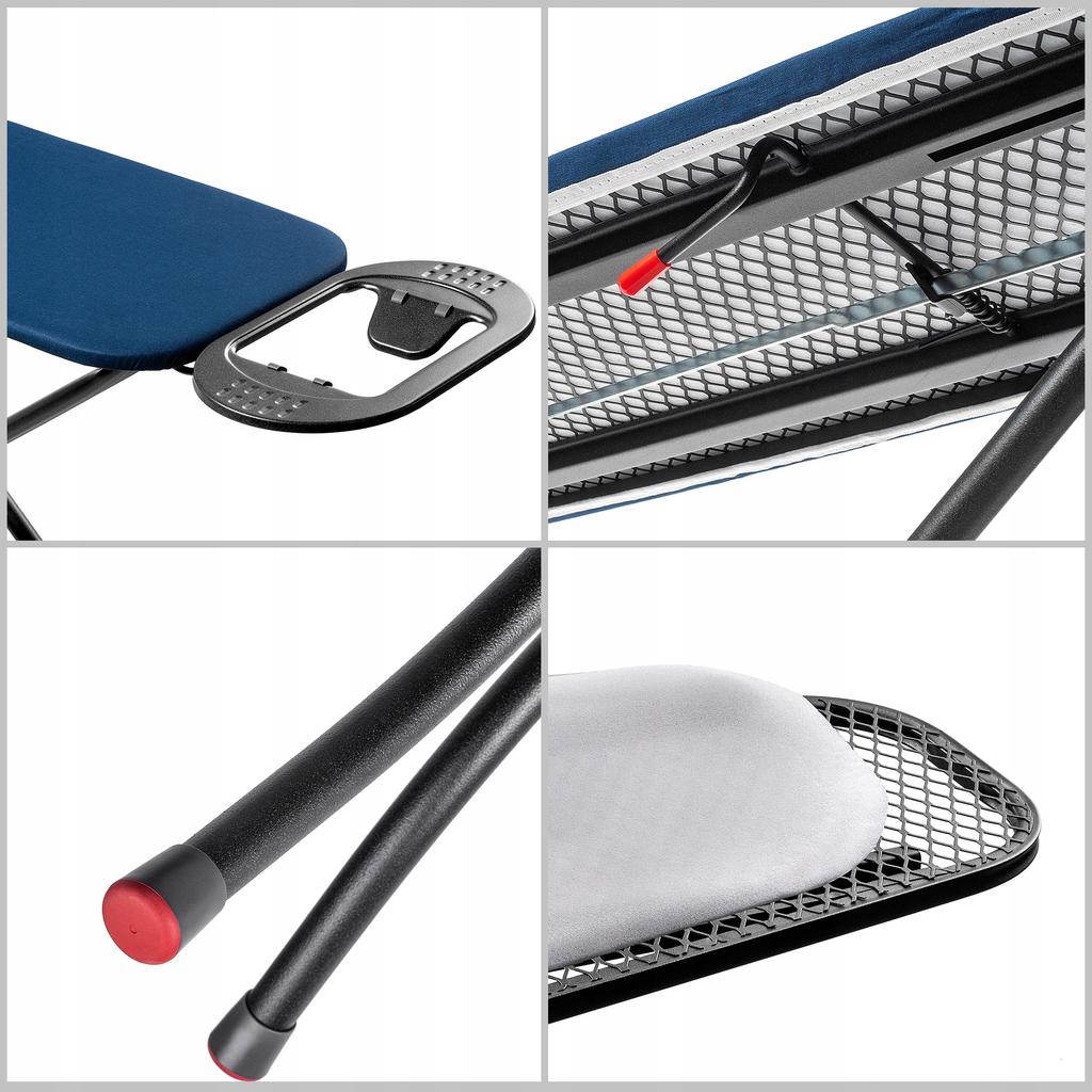 KADAX Ironing Board 110x30cm Foldable With Iron Holder Standard
