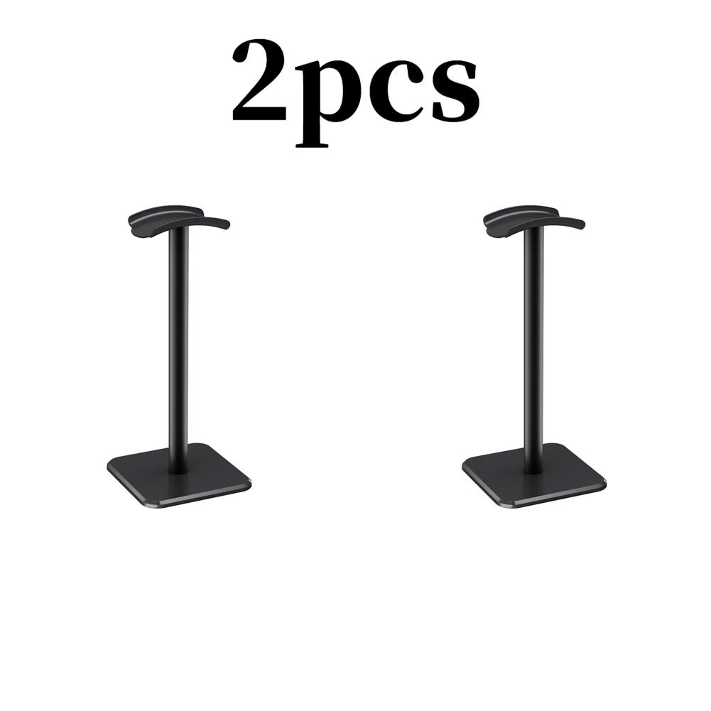 2/1PCS Aluminium Alloy Headphone Stand Holder Gaming Headset Stand Rack Desktop Organizer Display Earphone Hanger Bracket