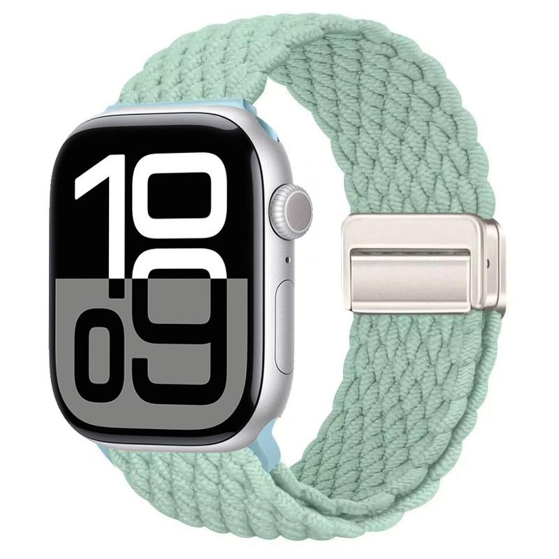 Nylon Strap for Apple Watch 10 46mm 42mm/Ultra 2 49mm 9 8 7 Breathable Watchband iwatch Series 6 5 4 SE 44mm 40mm 45mm 41mm Band