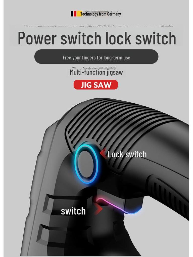 55-Type Portable Multifunctional Electric Curve Saw for Woodworking and Household Use