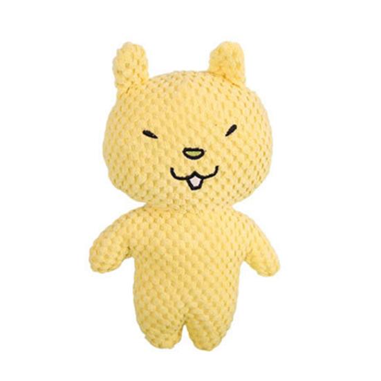 

Pet Toy Bite-Resistant Sound Design Interactive Puppy Chew Toy Cartoon Design Teeth Oral Health Safe Chew Toy