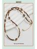 Elegant Natural Tiger Eye Stone Pearl Choker Necklace - High-End Fashion Statement for Women