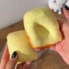Simulering Toast Brød Squishy Legetøj Formbart Sprødt Knas Lyd Sjov Klemme Afstressning Sensorisk Fidget Dejlig Daglig Gave